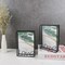 5x7 Metal Photo Collage Frame - tabletop Picture Frame with LOVE Decoration for Desk(Black}